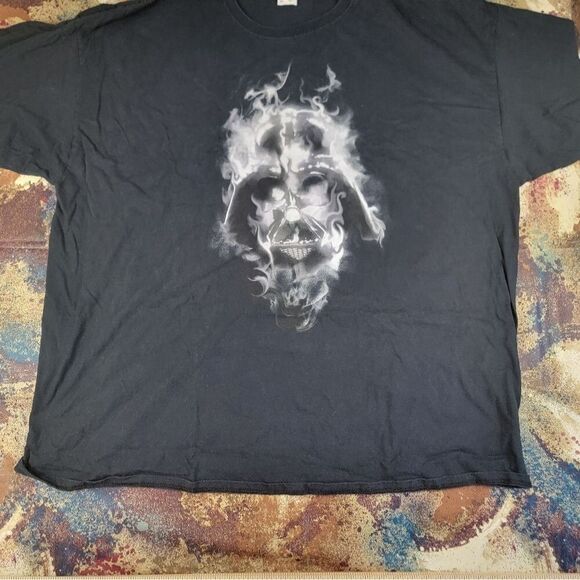 Star Wars Darth Vader Sith Lord Smoke Portrait T-Shirt 4 XL - Picture 4 of 12